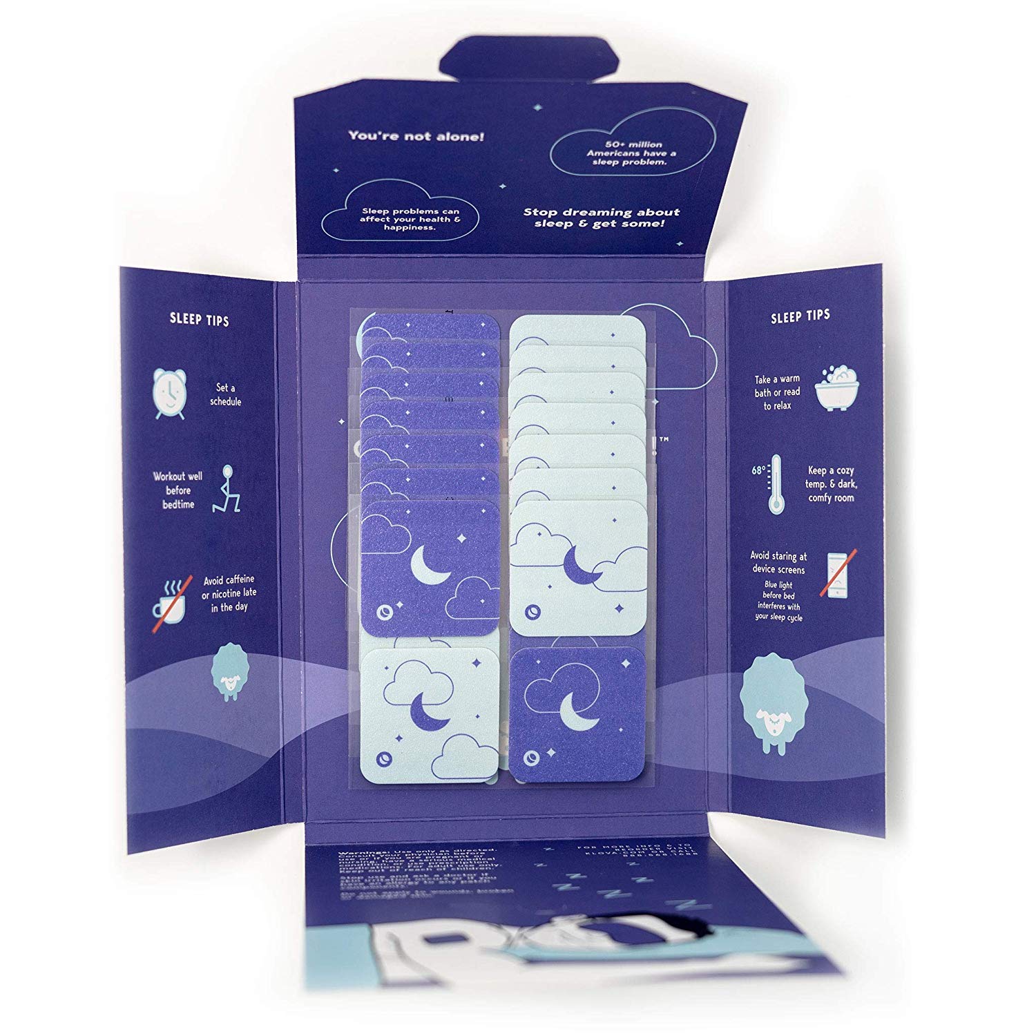 Klova Sleep Patch with Melatonin and Natural Ingredients