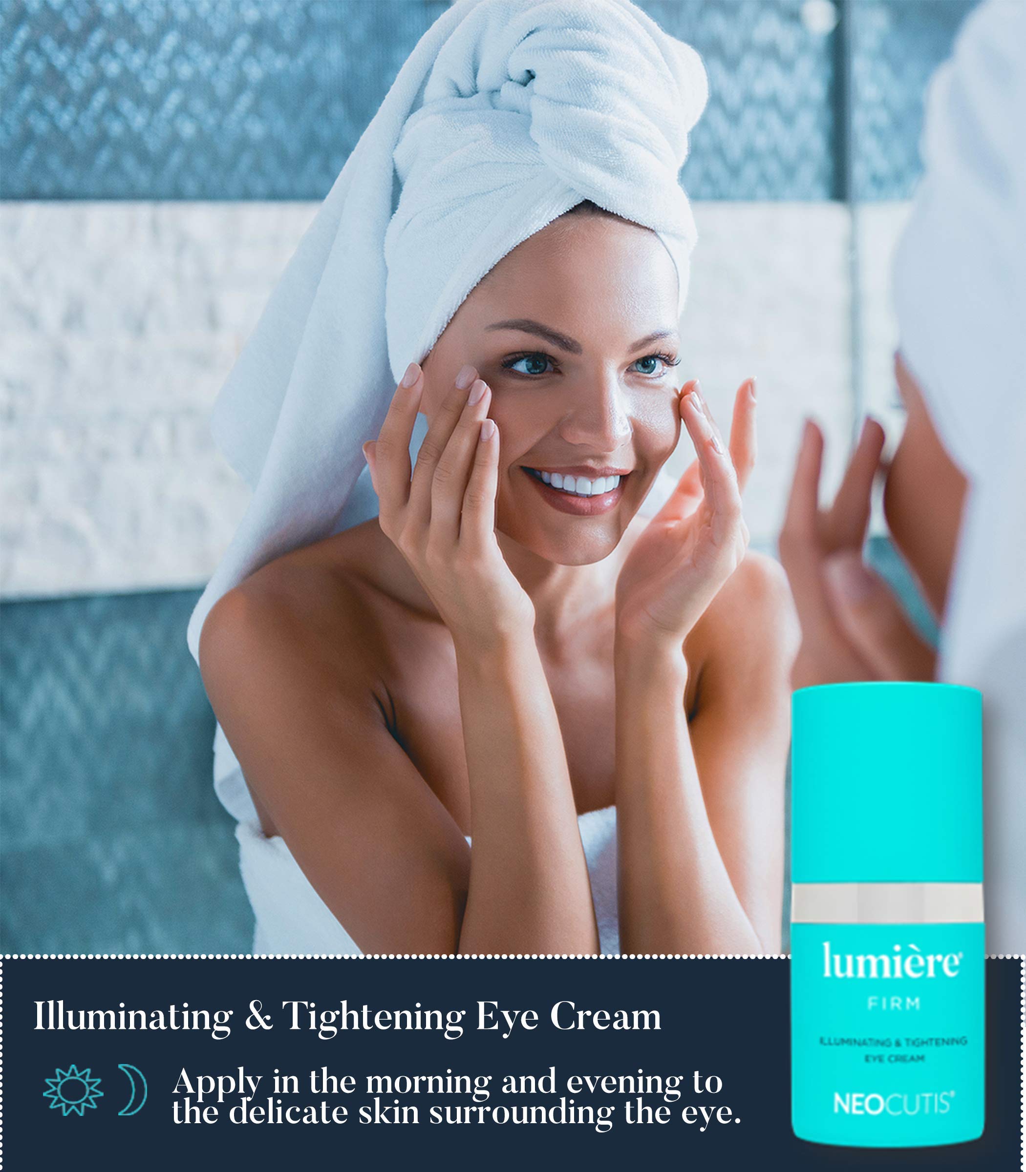 NEOCUTIS  Lumiere  Firm  Riche |  Extra Moisturizing Illuminating & Tightening Eye Cream | 15ml |