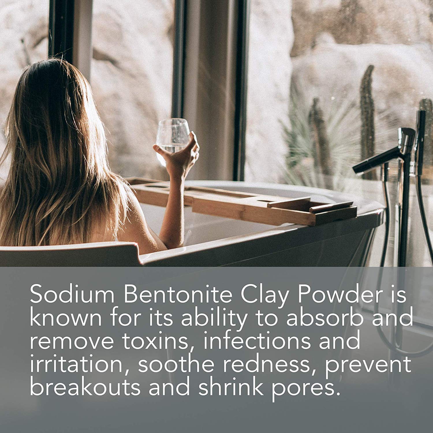 Radiant Complex Sodium Bentonite Clay Powder - Indian Healing Clay - 100% Pure Sodium Bentonite - DYI Clay Face Mask - 5 lbs